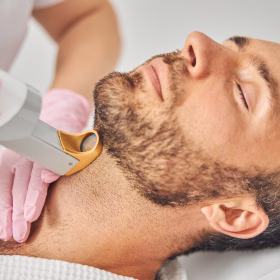 Depilación facial piel oscura supervisión médica dermatológica